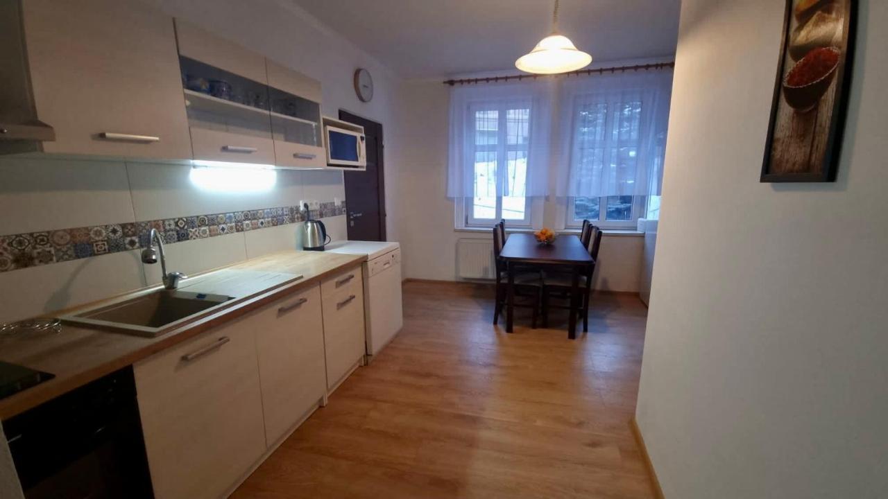 Apartman V Krusnych Horach-Free Parking Яхимов Экстерьер фото